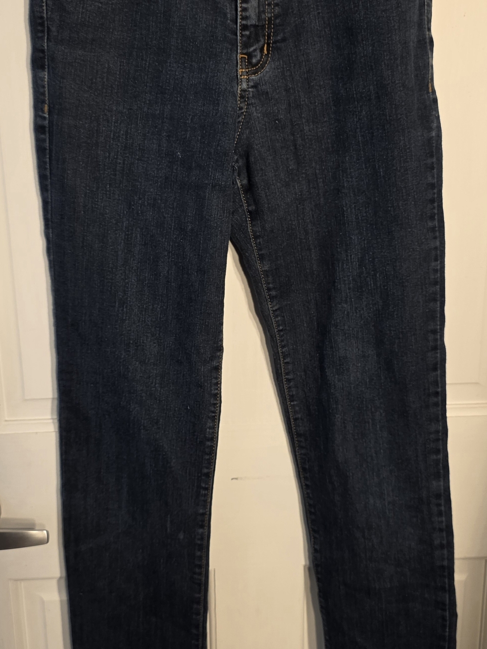 Flying Monkey Black Jeans with White Embroidered Label